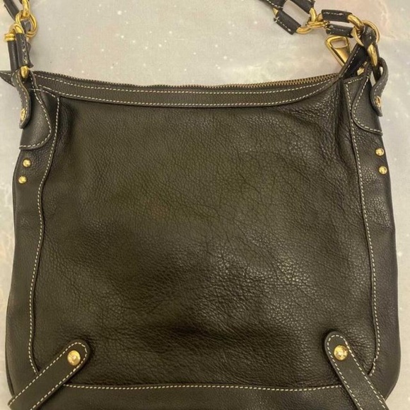 NEW Square crossbody bag, leather - Made in Italy - Picture 2 of 11